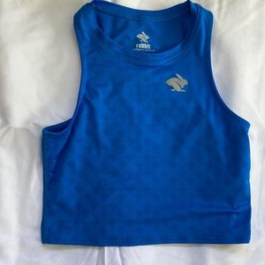 Blue Runinrabbit Crop